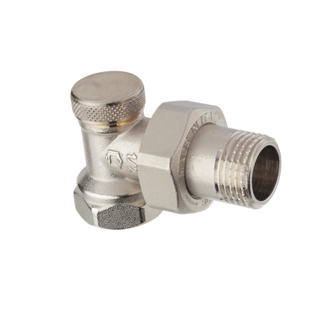 <span style="color: #ff0000; font-size: 24px;font-weight:600;">Art. 301</span><br> BRASS RADIATOR ANGLE LOCKSHIELD WITH CONNECTION FOR MULTILAYER PIPE - Image 2