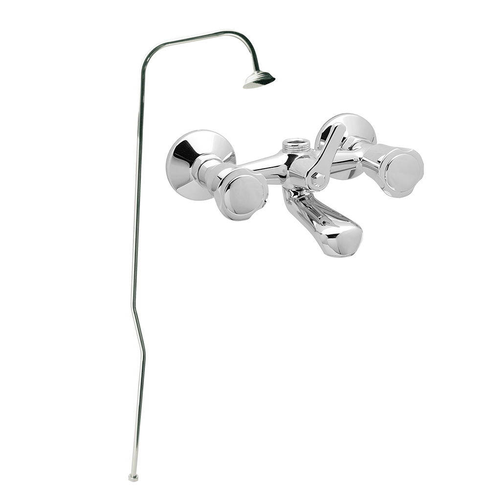 <span style="color: #ff0000; font-size: 24px;font-weight:600;">Art. BO1002</span><br> GRUPPO VASCA ESTERNO IN OTTONE <br>CON COLONNA DOCCIA E SOFFIONE DOCCIA - SERIE SOLE