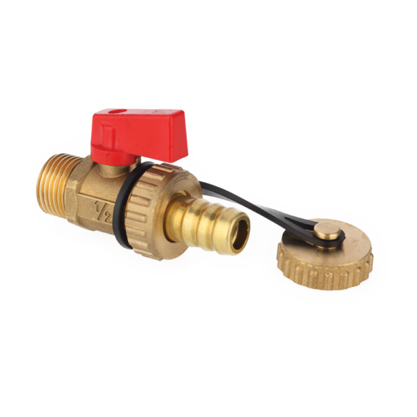 <span style="color: #ff0000; font-size: 24px;font-weight:600;">Art. 134</span><br> BRASS TANK FILLING AND EMPTING BALL VALVE