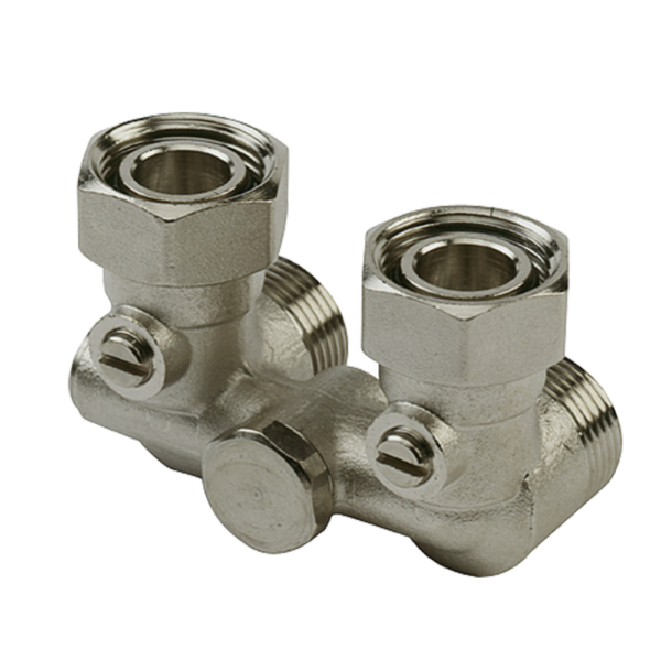 <span style="color: #ff0000; font-size: 24px;font-weight:600;">Art. 326</span><br> BRASS ANGLE “H” BALL VALVE MALE/FEMALE WITH BY-PASS