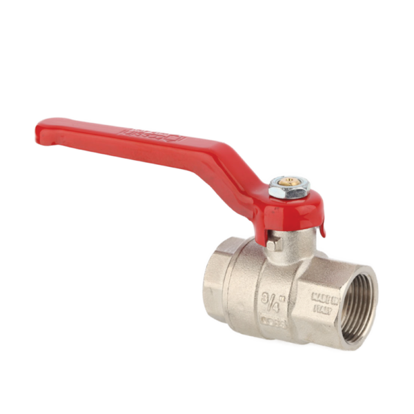 <span style="color: #ff0000; font-size: 24px;font-weight:600;">Art. 40</span><br> BRASS “POKER” FULL BORE BALL VALVE, FEMALE/FEMALE