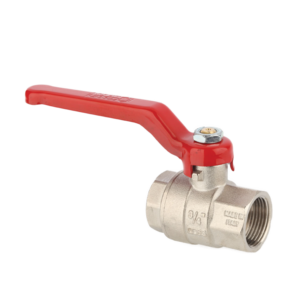 <span style="color: #ff0000; font-size: 24px;font-weight:600;">Art. 40</span><br> BRASS “POKER” FULL BORE BALL VALVE, FEMALE/FEMALE