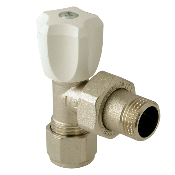 <span style="color: #ff0000; font-size: 24px;font-weight:600;">Art. 300</span><br> BRASS RADIATOR ANGLE VALVE - Image 2