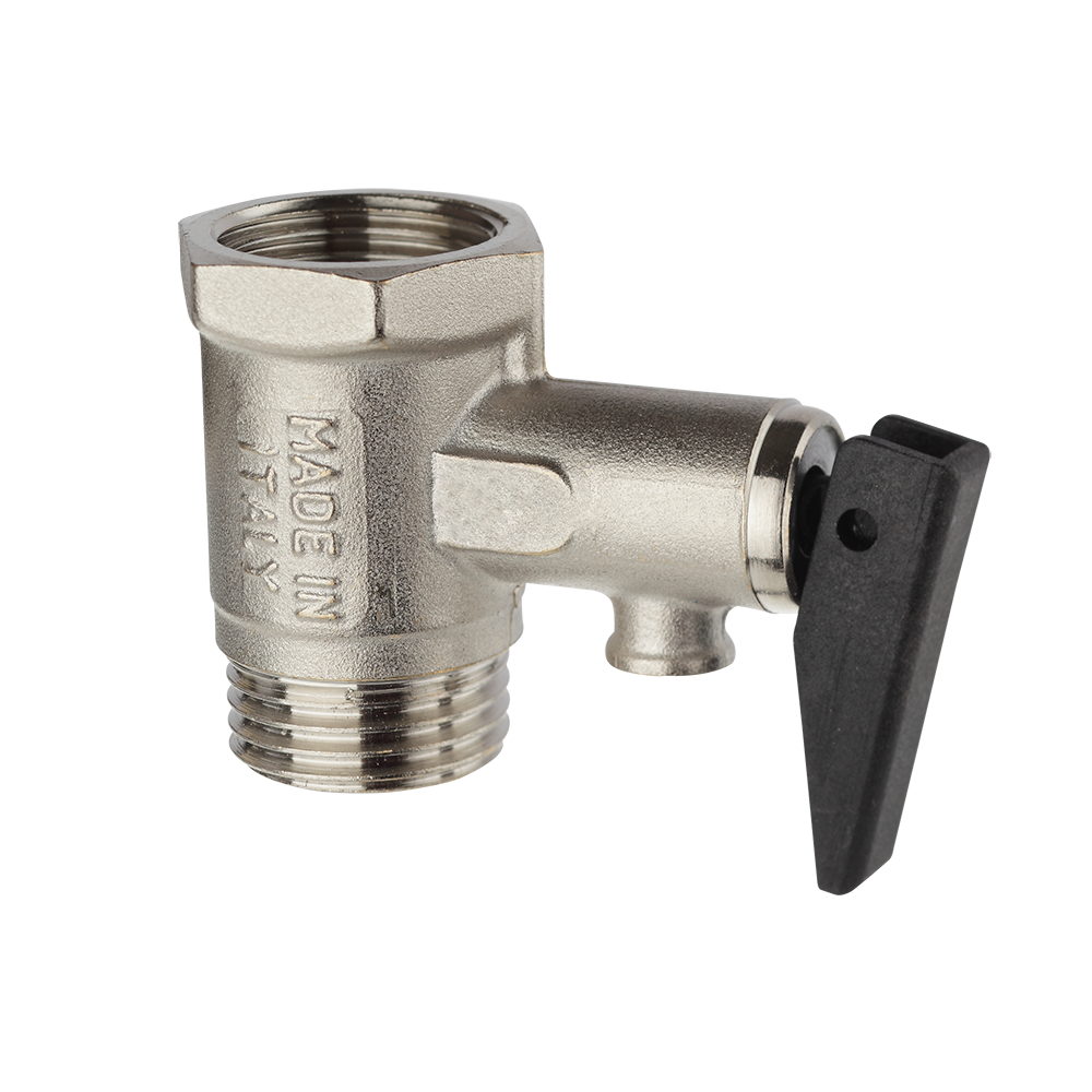<span style="color: #ff0000; font-size: 24px;font-weight:600;">Art. 342</span><br> VALVULA DE SEGURIDAD EN LATÓN PARA CALENTADORES DE AGUA ELÉCTRICOS CON PALANCA