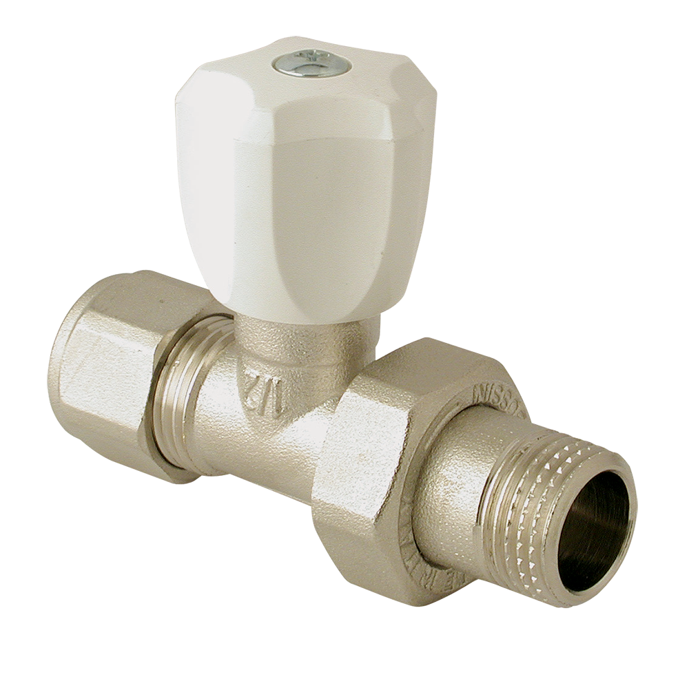 <span style="color: #ff0000; font-size: 24px;font-weight:600;">Art. 305</span><br> VÁLVULA RECTA MANUAL PARA RADIADORES EN LATÓN - Image 2